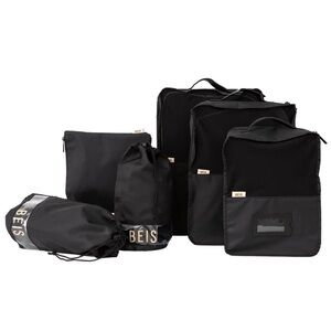 BEIS Black Packing Cube Set
